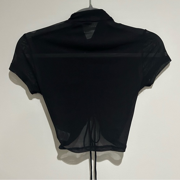 Garage Mesh Crop Top - Picture 3 of 4